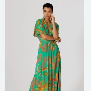 Trashy Diva Caftan Dress Phoenix and Dragons CS